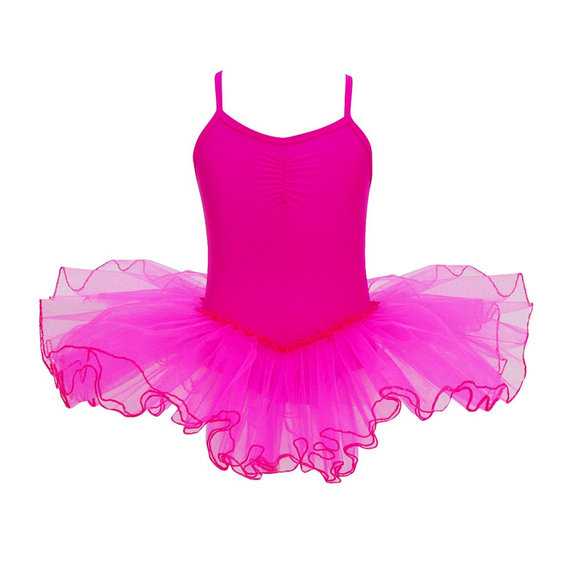 TiaoBug Ballettkleid Für Mädchen - Langarm/Kurzem Produktbild-Vorschau 2