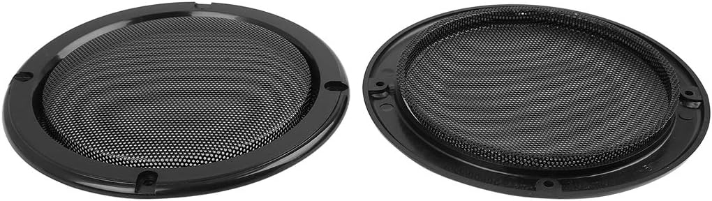 X AUTOHAUX 4pcs Grill Cover 5" Mesh Protector Car Speaker Cover Subwoofer Grill, 4 Pcs-5 Inches - Image 4