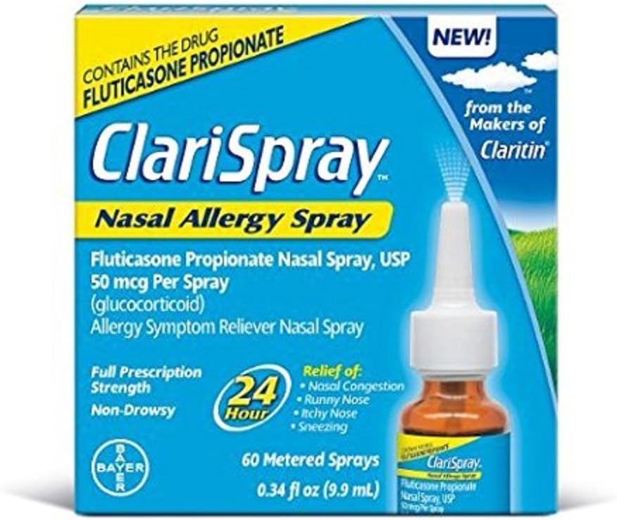 Clari Spray Nasal Allergy Spray, 0.34 Fl Oz