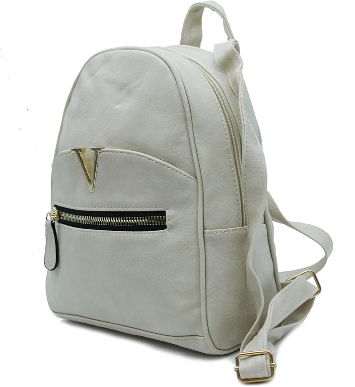 mochila mujer beige