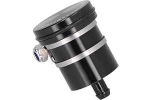 Acouto for GSXR600/750 GSXR1000(Black) Motorcycle Brake Master Fluid Reservoir Oil Fluid Cup Universal powersports-Brake-Acce