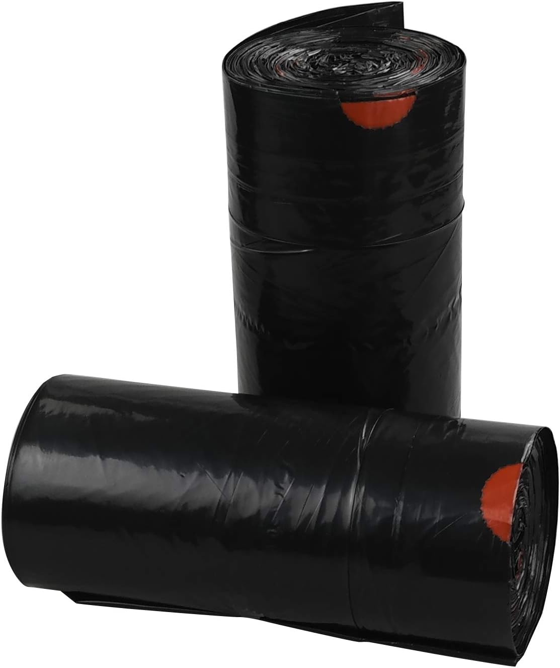 Teyyvn 1.2 Gallon Small Garbage Bags, Black Drawstring Trash Bags, 110