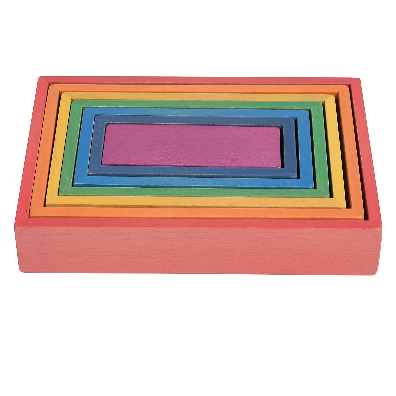TickiT 73414 Wooden Rainbow Architect Rectangles