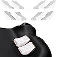 PlayVital White Back Button Enhancement Set for Steam Deck LCD, Grip Improvement Button Protection Kit for Steam Deck OLED - 2 Different Thickness