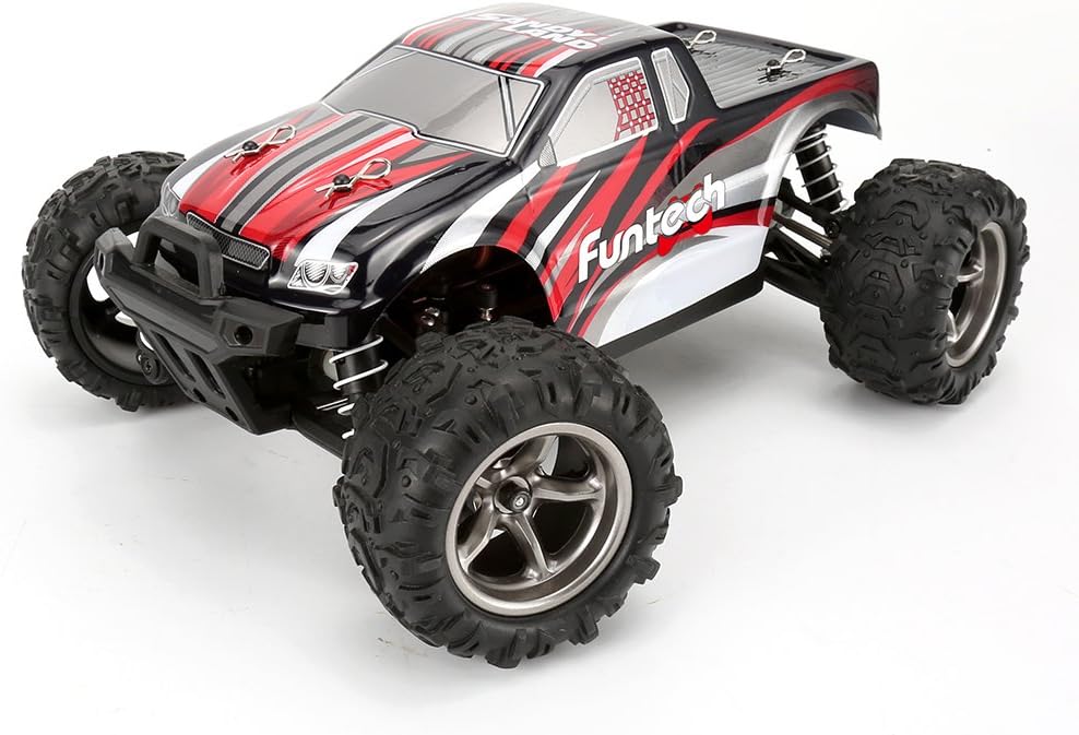 RC Car 4WD Racing 1/18 Scale Remote Control Trucks Offroad Electric High Speed RC Cars 26+MPH(Red)