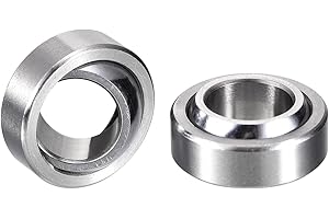 HiPicco GE10C Radial Spherical Plain Bearings, ID 10mm x OD 19mm x Width 9mm Self-lubricating Sealed Spherical Roller Bearing