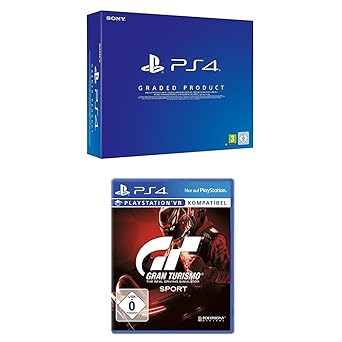 PlayStation 4 - Konsole C Chassis 1TB (Zertifiziert und Generalüberholt) inkl. 1 DualShock 4 Controller + Gran Turismo Sport