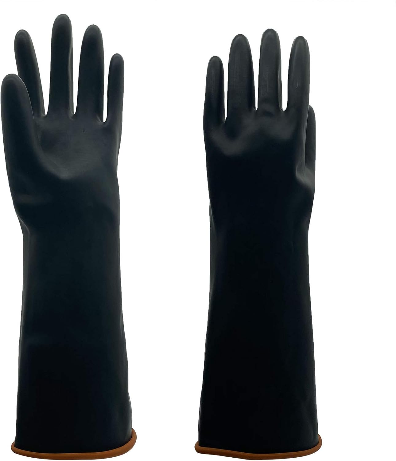 HeavyDuty Latex Gloves, Clean Rubber Gloves,1 Pair(21.6