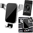 LUNQIN Car Phone Holder for Mitsubishi Eclipse Cross 2018 2019 2020 2021 2022 2023 2024 2025 Auto Interior Accessories Best Cell Phones Mount Cellphone Mobile Cradle Charging Navigation Bracket Stand
