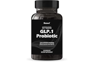 MAPUG GLP-1 Probiotic 30 Capsules - 500M AFU Multi-Strain Probiotic + Prebiotic, Naturally Support GLP-1 Production & Curb Appetite, Delayed Release, Third-Party Tested, for Men & Women (1-Pack)