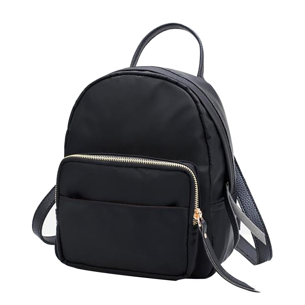 small black fashion backpack