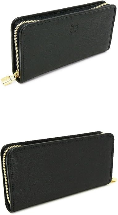 Amazon ロエベ Loewe 長財布 113n95 F13 1100 ラウンドファスナー メンズ Amazona アマソナ レザー ブラック 並行輸入品 Loewe ロエベ 財布