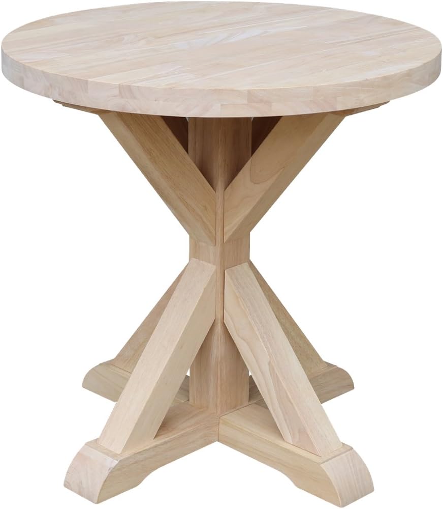 Best Unfinished Round End Table