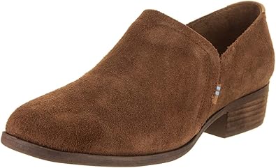 toms desert taupe suede women's shaye booties