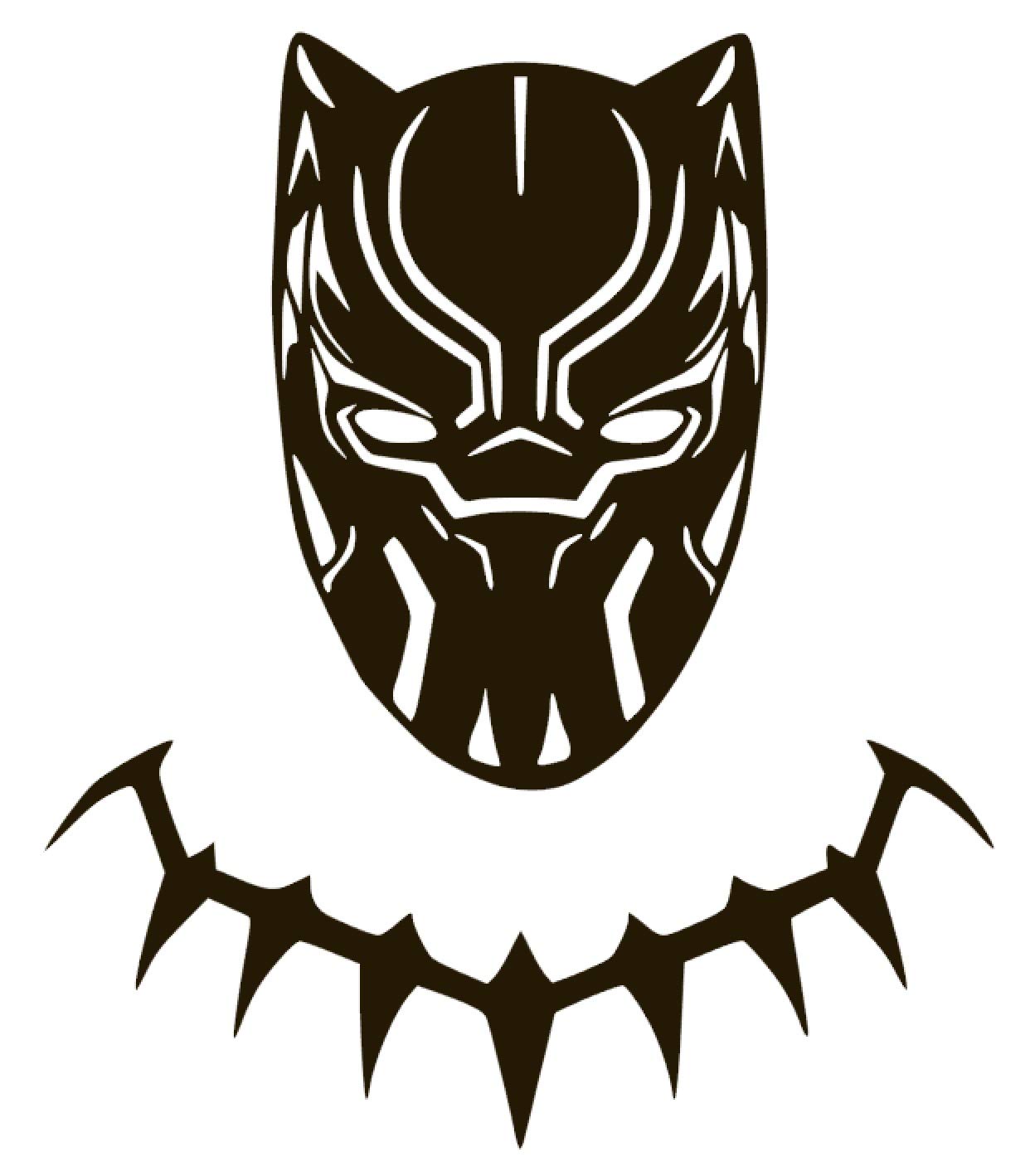 Black Panther New Movie Vinyl Sticker Decals for Car Bumper