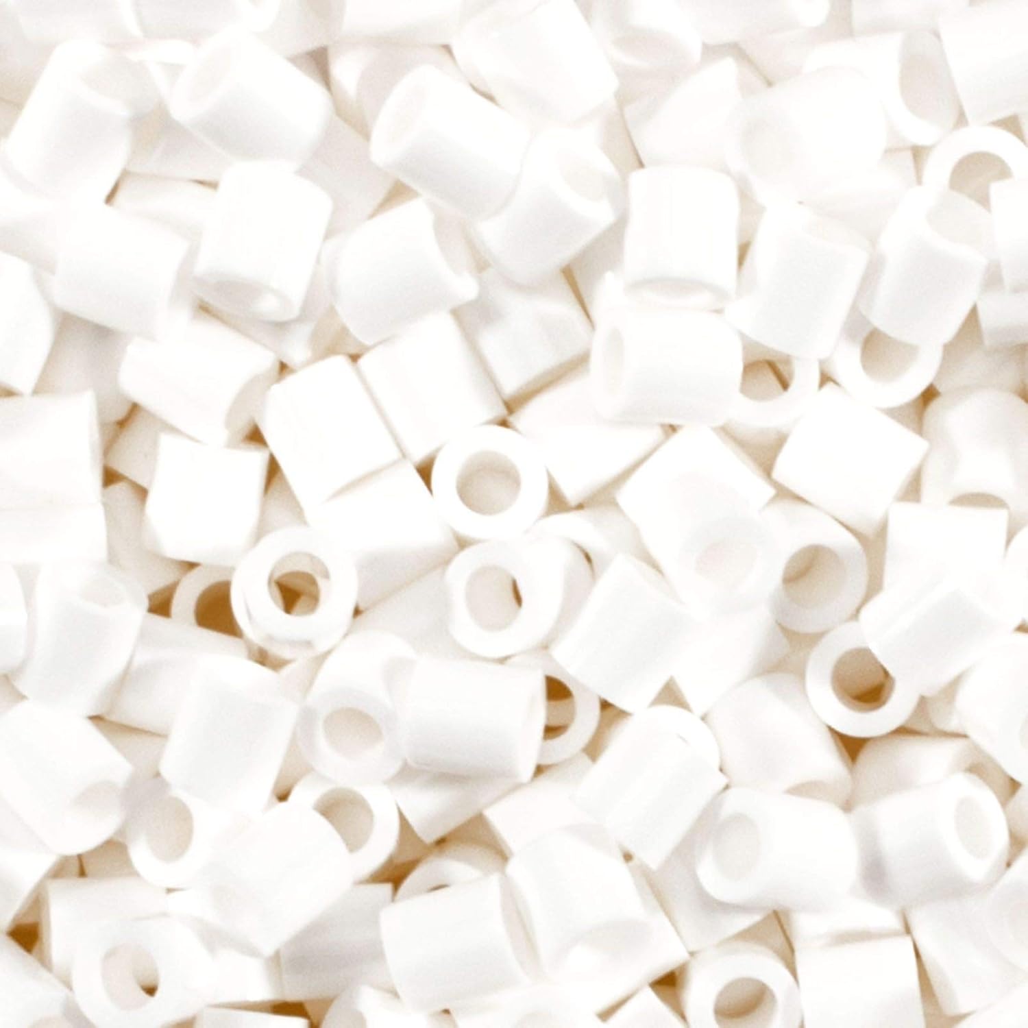 Vaessen Creative Fuse Beads, White, Set of 1100 Pieces for DIY Crafts with Kids Making Jewelry - Image 3