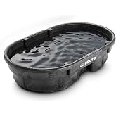 Rubbermaid Commercial Products Brute Stock Tank, 50-Gallon | Structural Foam, Heavy Duty Container, for Livestock/Animal/Cattle Feed &amp; Water, Outdoor Pool/Hot Tub, Pet Cleaning/Dog Wash