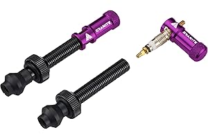 Granite Juicy Nipple Valve Cap and Presta Valve Stem Set, Bike Tire Caps Dust Covers with Valve Core Removing Function, Durab