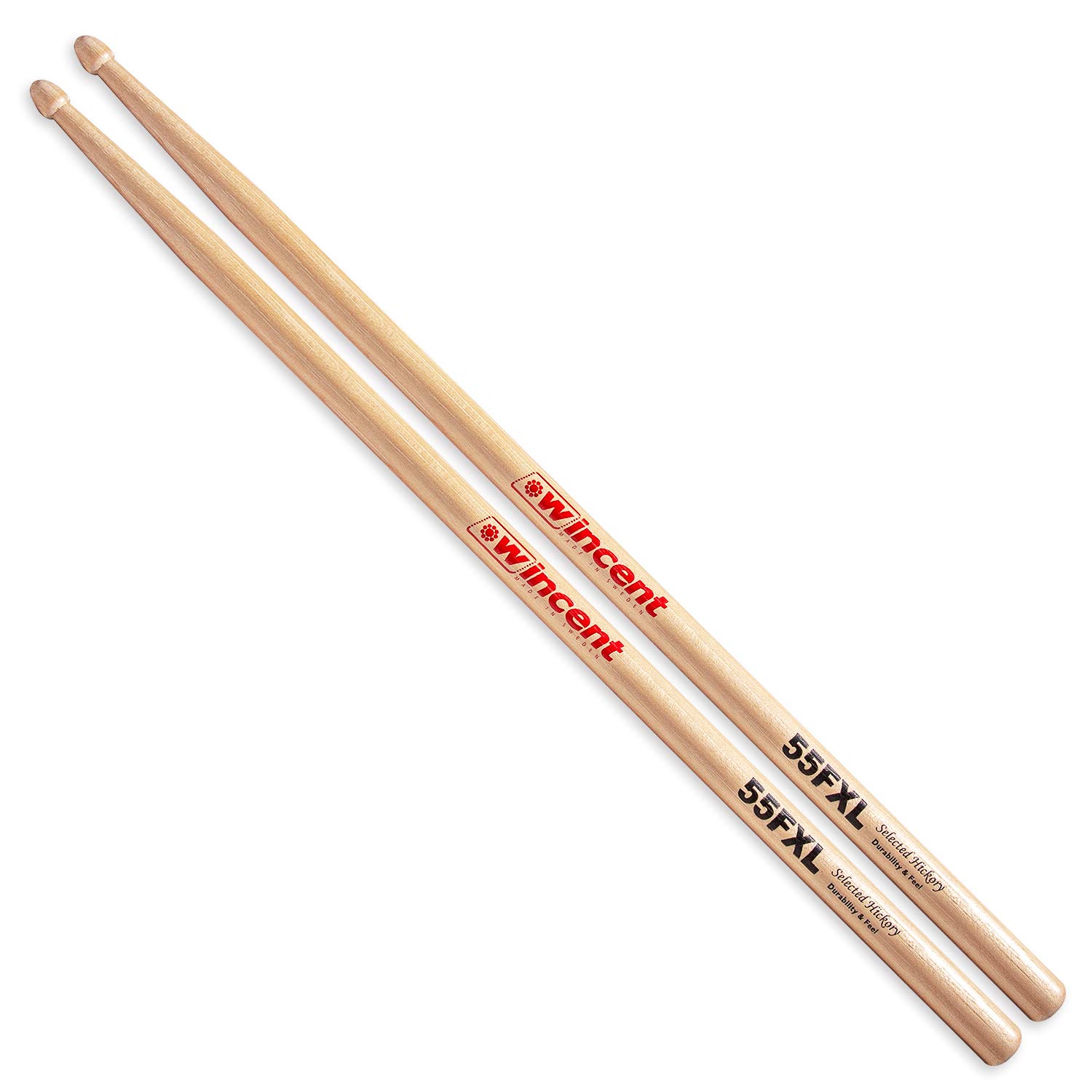 Wincent - W-55FXL Hickory Drumsticks (pair)