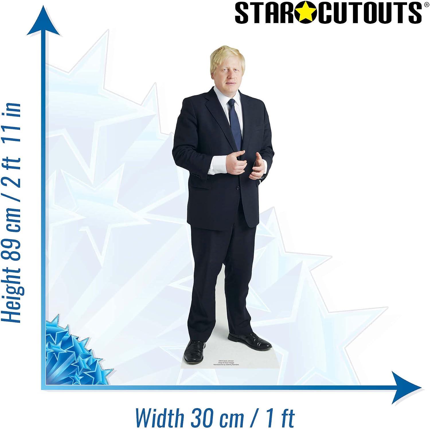 STAR CUTOUTS Ltd CS916 Boris Johnson (Star Mini Celebrity Cardboard Cutout), Multicolor, Solid, Multicolour, Regular - Image 4