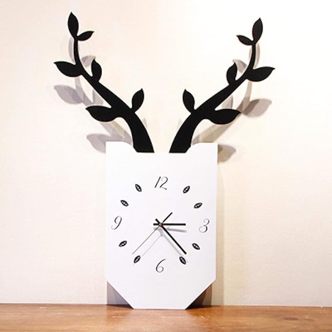 Reloj De Pared Reloj De Pared Grande Y Elegante Animal Simple Nórdico