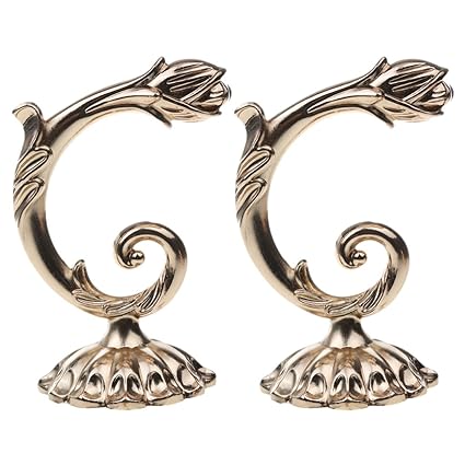 Amazon Com Monkeyjack 2 Piece Antique Retro Rose Flower Curtain