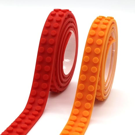 gluing lego plates to table