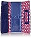 Vera Bradley Women's Cotton Trifold Wallet, Katalina Pink, One Size
