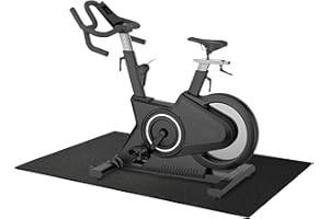 Fitvids Treadmill Mat 1/4" Thick Non-Slip Gym Mats Floor Protection Pad Compatible for Treadmills,Elliptical,Exercise Bikes,Stationary Cycles and Accessories