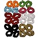 CoverYourHair Scrunchies for Hair - Colorful Scrunchies for Women- Scrunchy Hair Ties - Assorted Hair Accessories