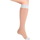 Truform Venous Ulcer Layered Compression Stocking Kit for Men and Women, 30-40 mmHg, Knee High Length, Open Toe, Small