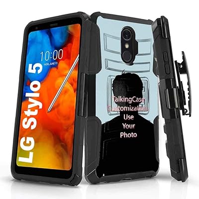 Personalized Black Dual Layer Case for LG Stylo Guyana Ubuy