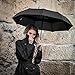 Pixi Air Travel Umbrella- Top Windproof Compact Double Canopy Lightweight Wind Resistant & Sunproof Umbrella- Best Folding Sturdy Auto Open/ Close Portable Umbrella, Easily Carried In All Your Travels