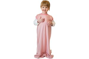 June and the Moon Soft Back Zipping Toddler Sleep Sack, Difficult for Kids to Remove (Inescapable)