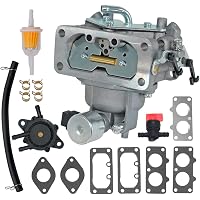 Carburetor For Kawasaki Nikki FH661V 22HP – Fits FH680V, Replaces 15004-0760 15004-1008, 3-Month Warranty