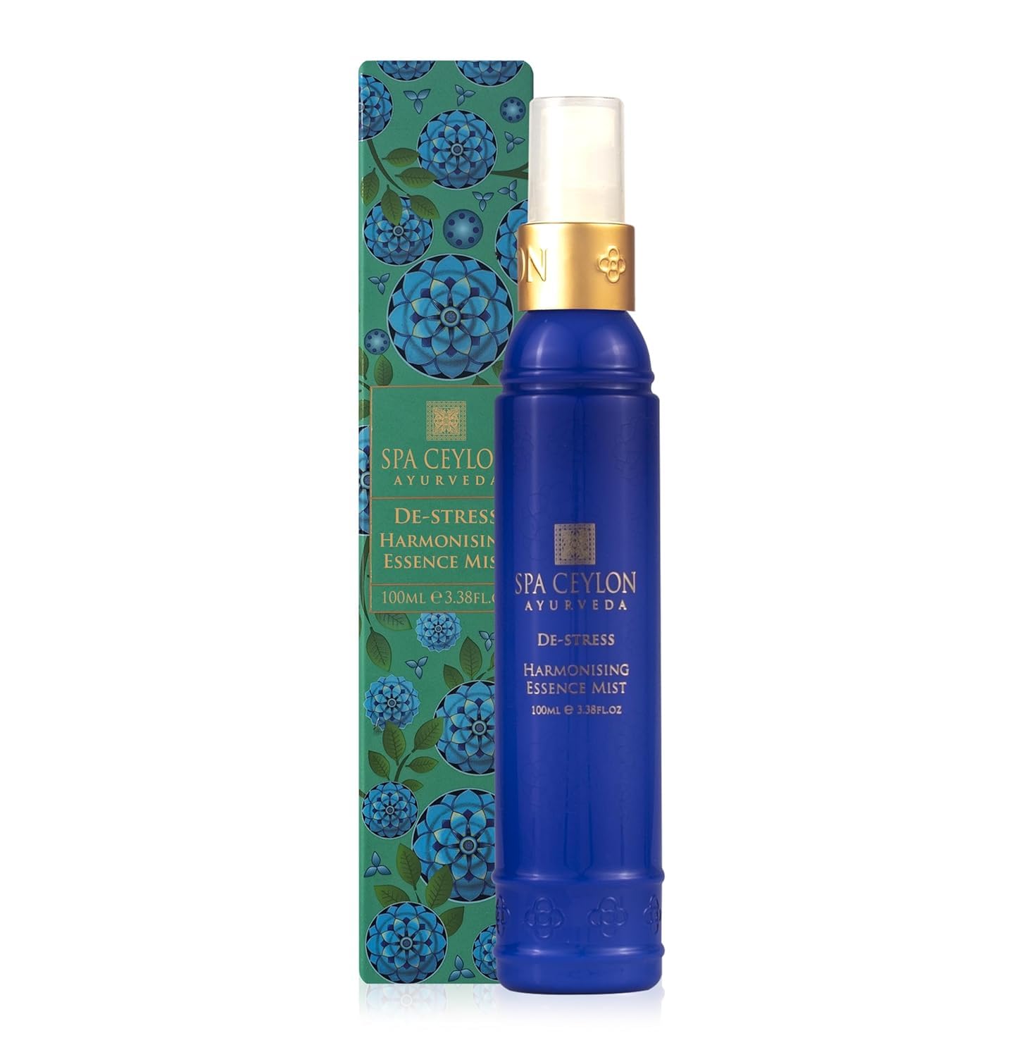 Spa Ceylon De-Stress Harmonising Essence Mist | Calming & Refreshing Mist | Deep Calming | Reduce Stress | SLES-free | Suitable for all skin types