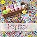 Mochi Squishy Toys, M-Gigi Kawaii Squishys 30 Pcs Mini Squishies Mochi Animals Stress Toys Panda Squishy Cat Stress Reliever Anxiety Toys PLUS BONUS Stickers Come With the Squishys For Children Adults