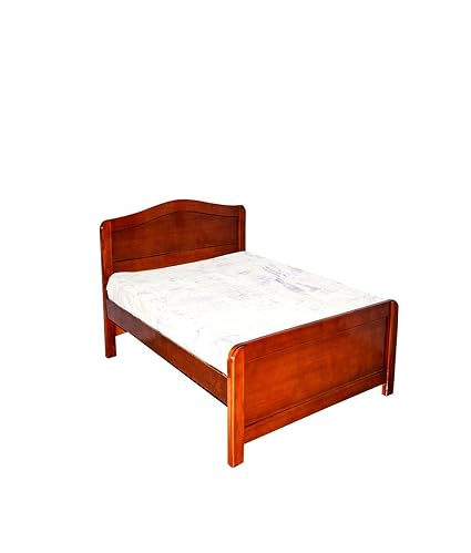 simple wooden cot