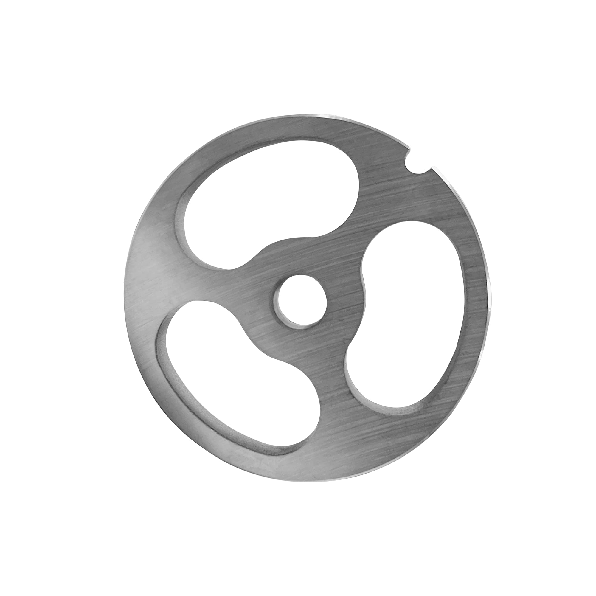 Photo 1 of #12 Stainless Steel Meat Grinder Plate Discs Blades Compatible with FGA Food Chopper and Hobart, Cabelas, Weston, LEM, MTN Meat Grinders,Cutting Disks Heavy Duty (3 Big Hole Plate)
