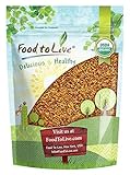 Organic Clover Sprouting Seeds by Food to Live (Great for Sprouts, Microgreens, Gardening, Food Storage, Seeds in Bulk to Plant, Non-GMO, Kosher, Yellow Blossom Sweetclover) — 1 Pound