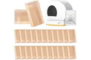 24 Pcs Cat Litter Deodorizer Compatible with Meowant MW-SC01/MW-SC02/MW-SC03/ MW-SC09 Self-Cleaning Cat Litter Box, Cat Toile