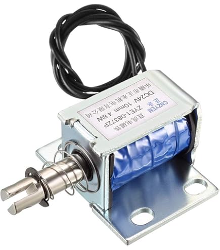 ELETTROMAGNETE SOLENOIDE PUSH Push Pull Attuatore Telaio Aperto DC 4,5 - Foto 3