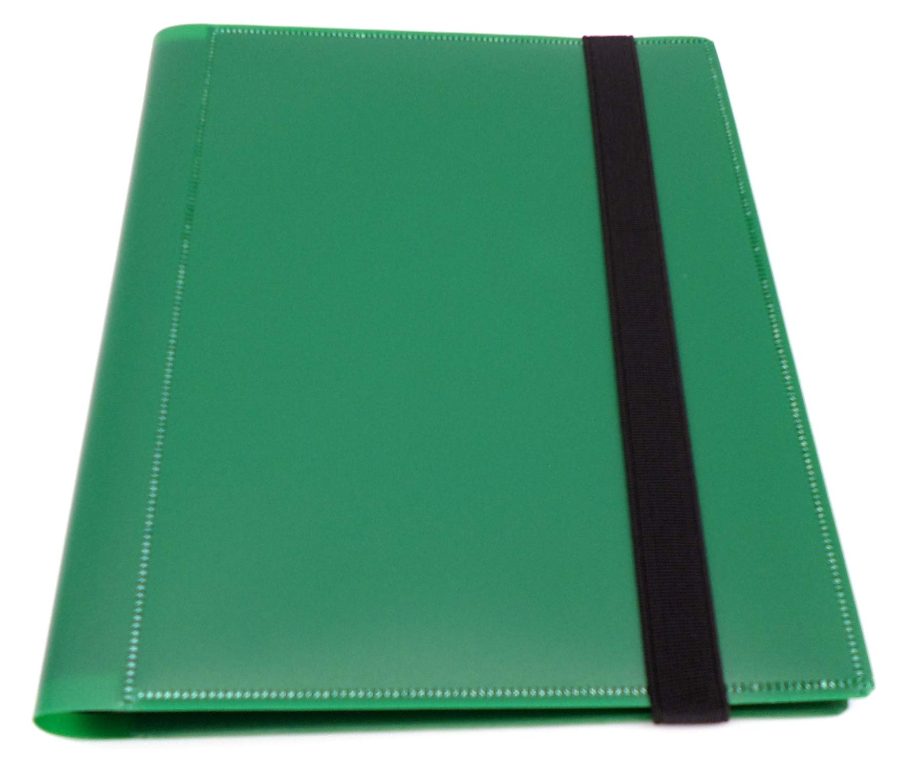 docsmagic.de Pro-Player 4-Pocket Album Dark Green - 160 Card Binder - MTG - PKM - YGO