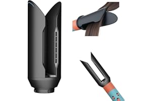 ZEPHBLOW Hair Smooth Attachment for Dyson Airwrap, Gentle Airflow Finishing Attachment Compatible with Dyson Airwrap HS01/05/08, Hair Straightener Replacement Part for Sleek Polished Straight Finish