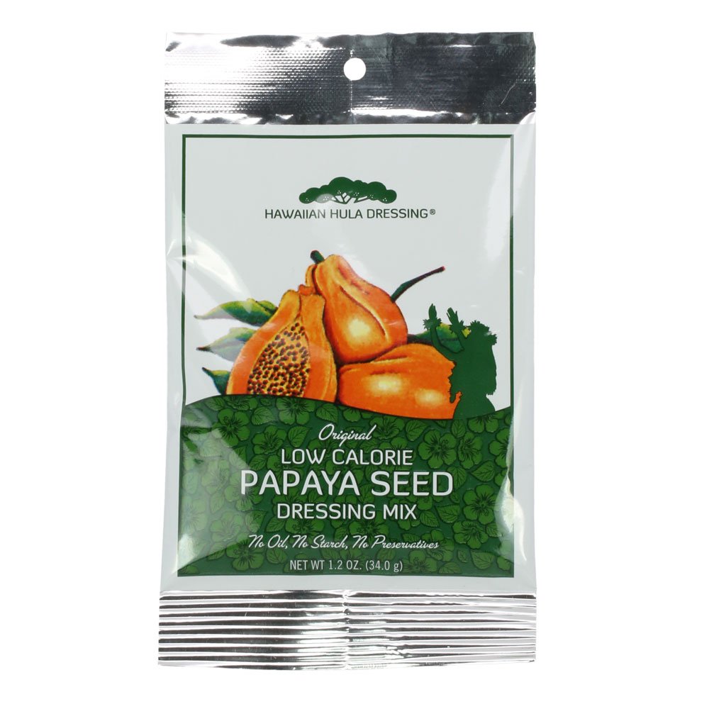 Hawaiian Papaya Seed Dressing Mix Canned And Jarred