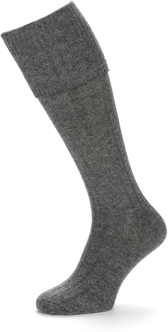 grey kilt socks