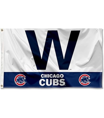 Chicago Cubs 2015 Vertical Flag - 27 X 37 Inch Officially Licensed Polyester Team Flag