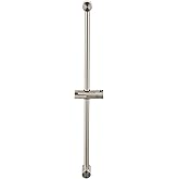American Standard 1660730.295 Round Handheld Shower Head Slide Bar 30 inch, Brushed Nickel
