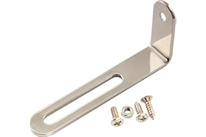 Musiclily Pro Universal Pickguard Mounting Bracket Support for Epiphone Les Paul Electric Guitar,Nickel