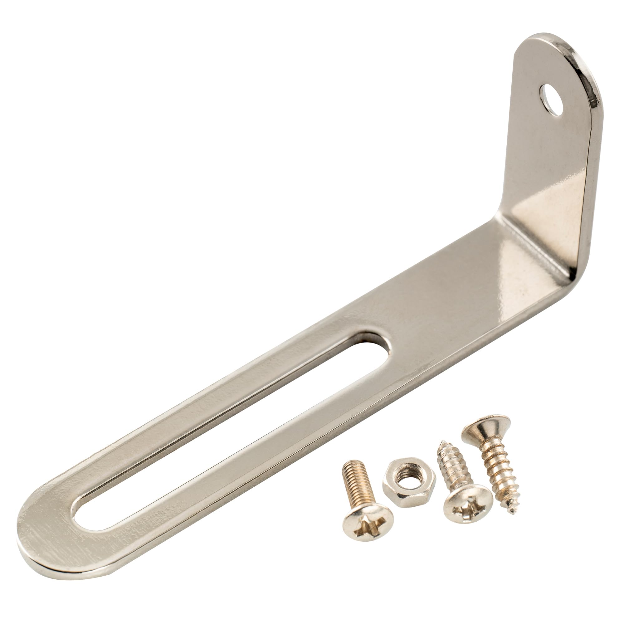 Musiclily Pro Universal Pickguard Mounting Bracket Support Compatible with USA Les Paul or Epiphone Les Paul Electric Guitar,Nickel